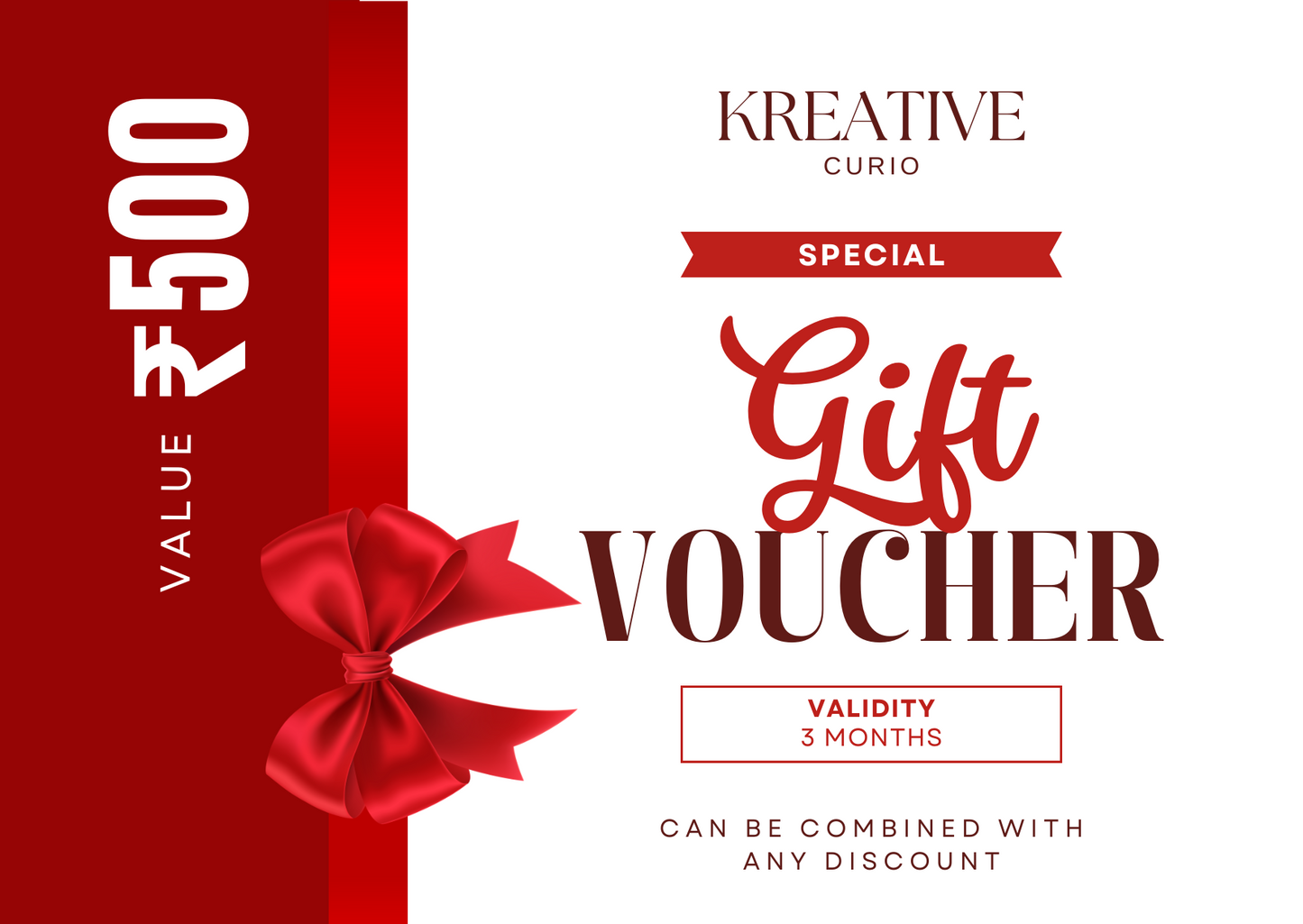 ✨ Kreative Curio Gift Cards – The Gift of Choice ✨