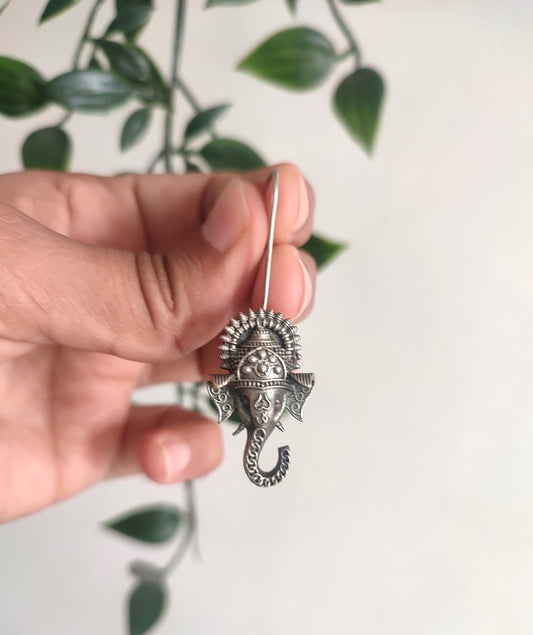 Ganesha Drop Earrings