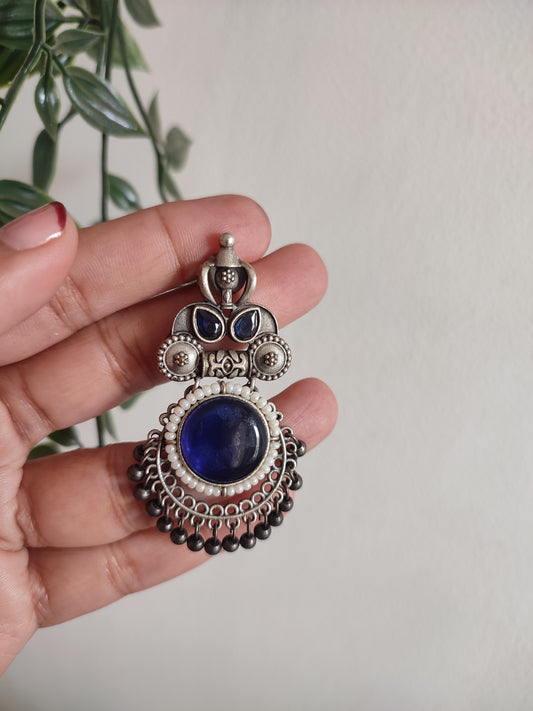 Anushree Stone and Brass Lightweight Earrings