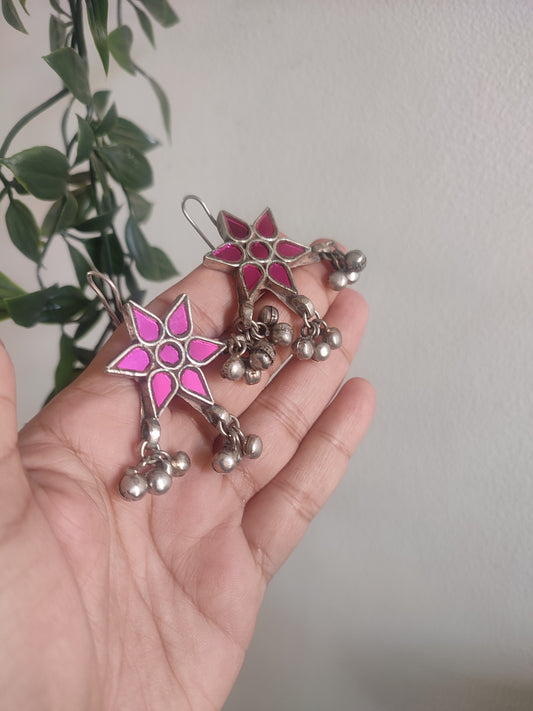 Minal Small Size Glass Earrings