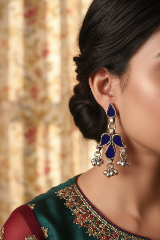 Sarika Glass Earrings