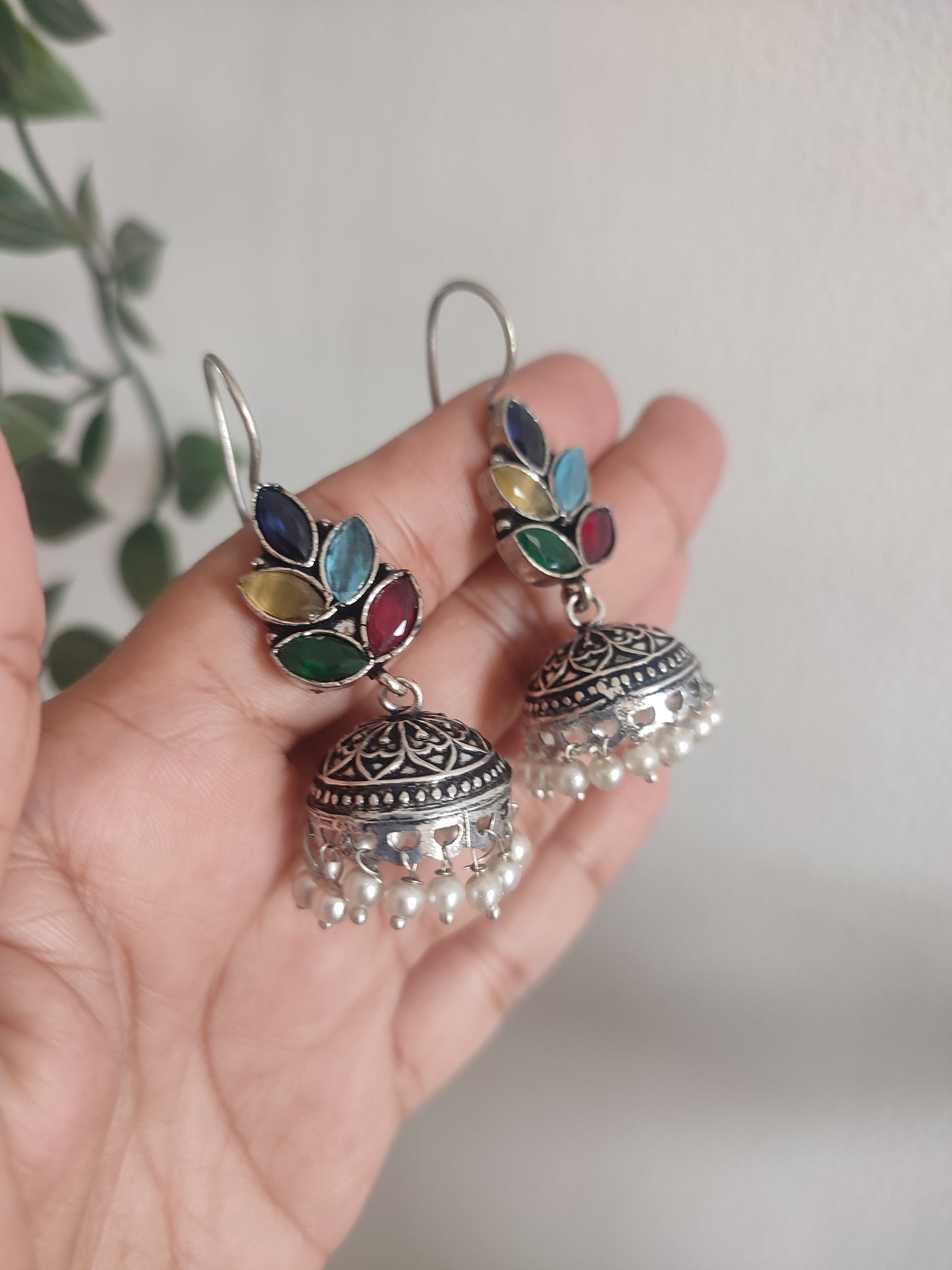 Suman Stone Jhumki