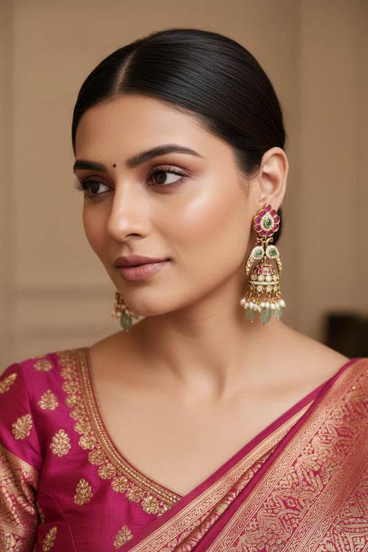 Megha Victorian Earrings
