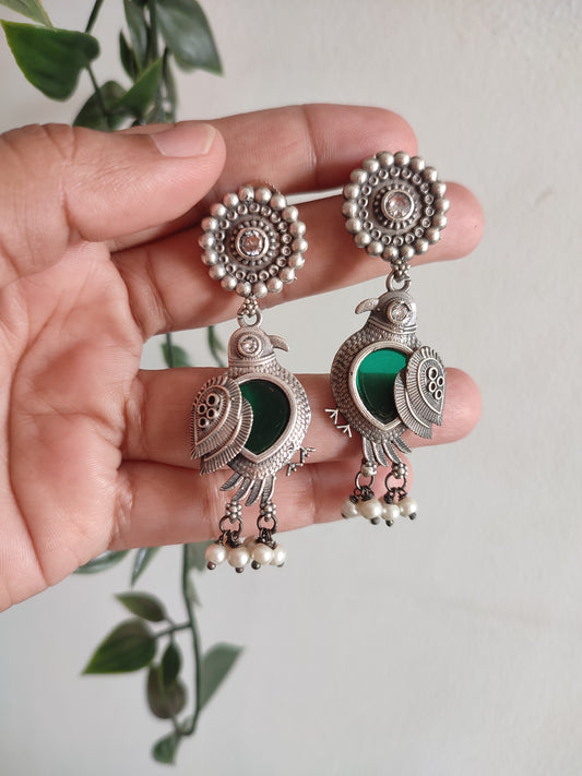Duna bird stud Earrings