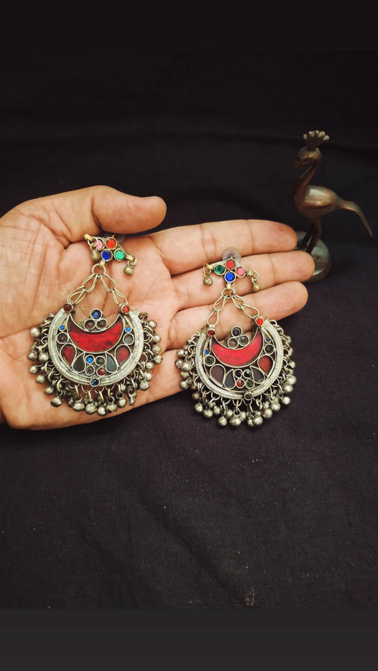 Zeeba Afghani Big Chandbali