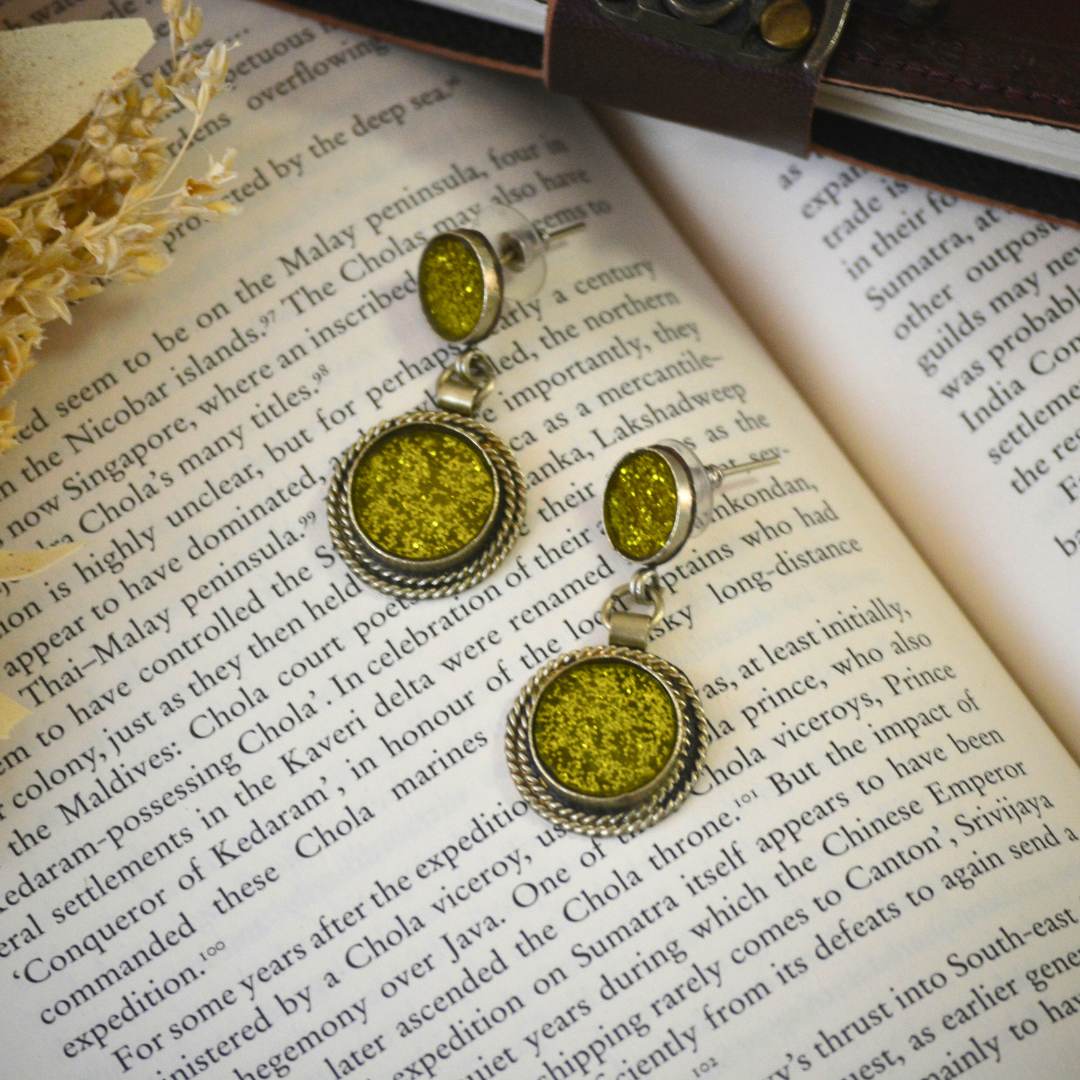 Namar Afghani Lightweight Stud Earrings
