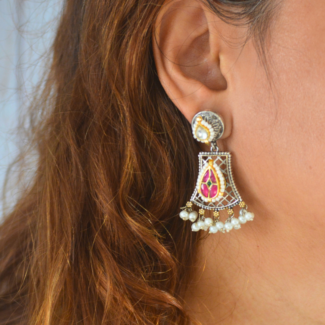 Godavari Pachi Kundan Choker Necklace Set