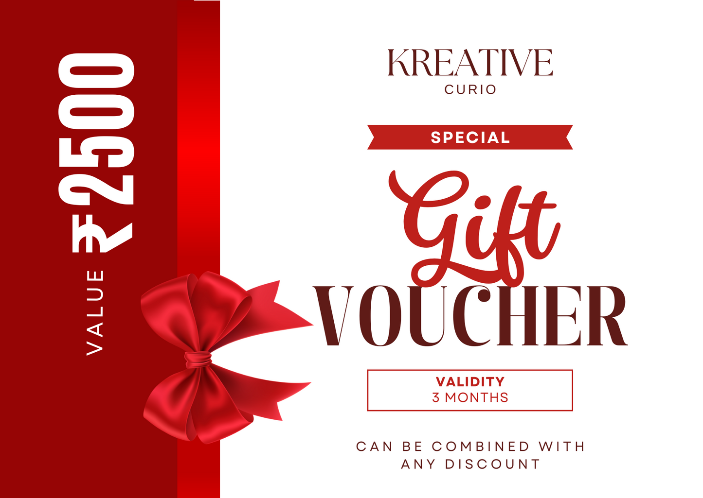 ✨ Kreative Curio Gift Cards – The Gift of Choice ✨
