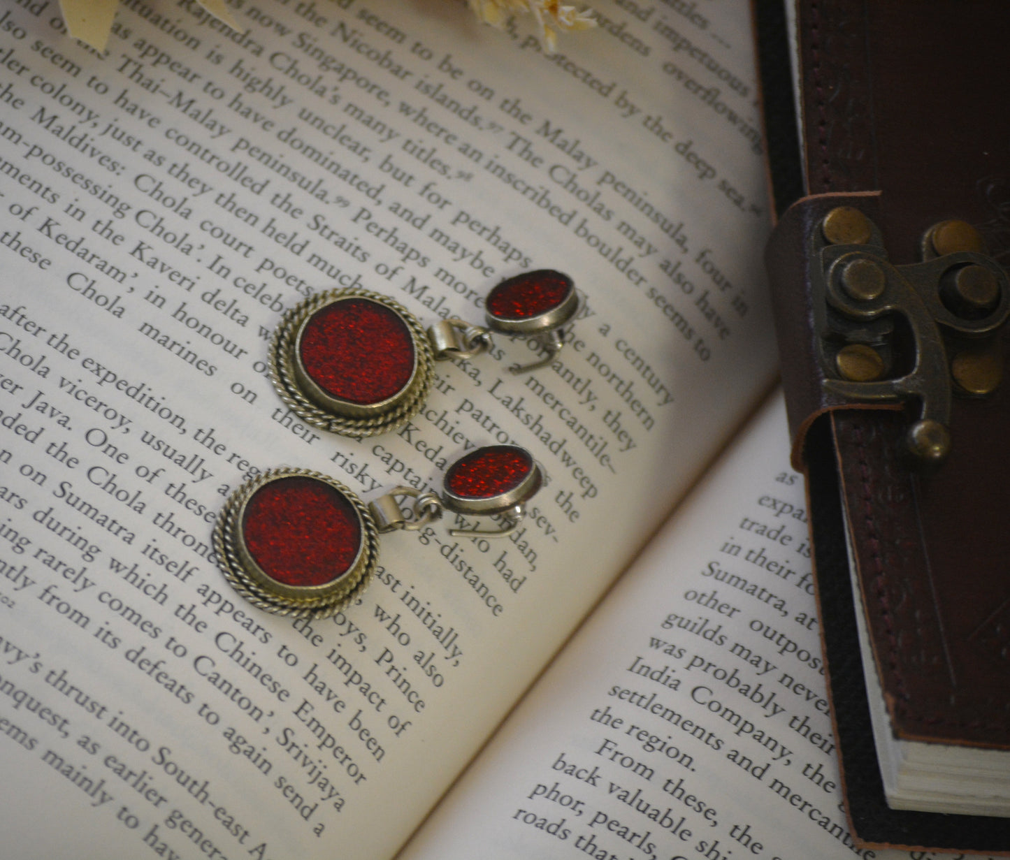 Namar Afghani Lightweight Stud Earrings