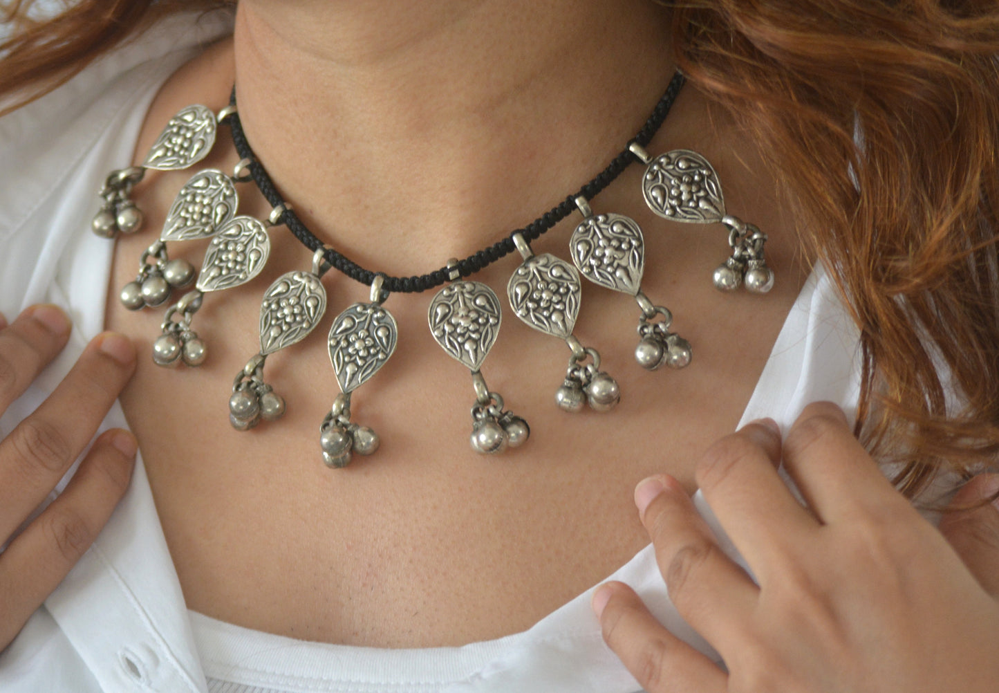 Upasana Sleek Brass Necklace