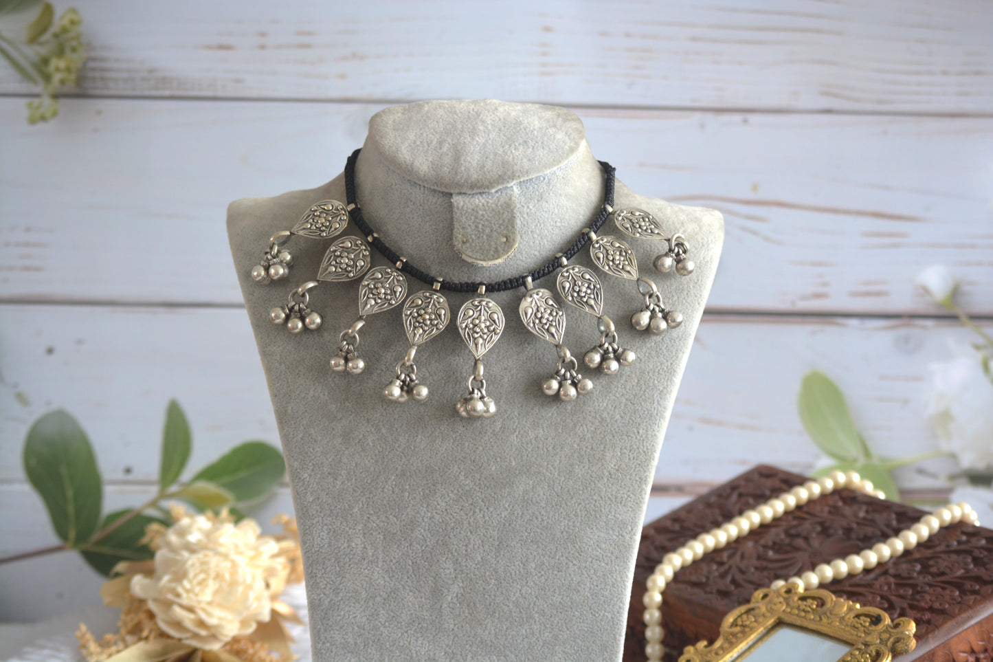 Upasana Sleek Brass Necklace