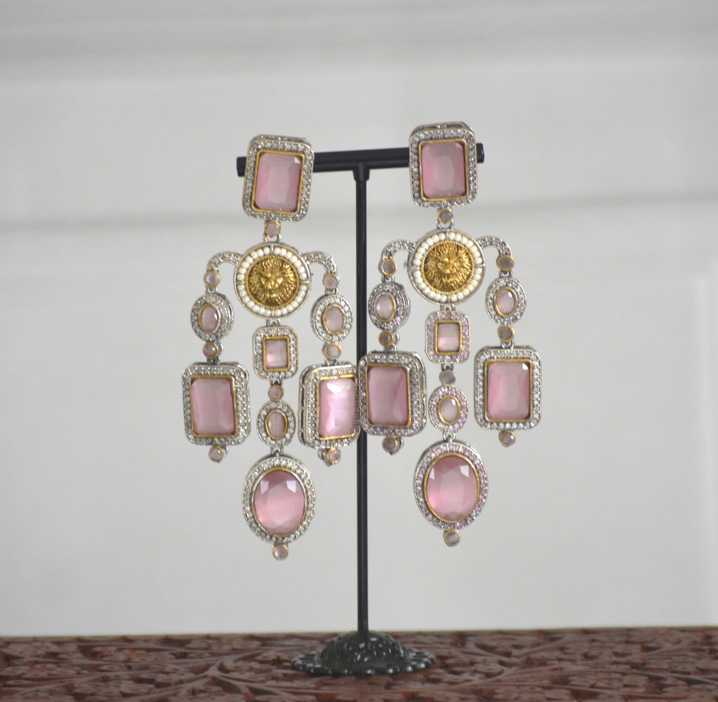 Imperial Multi-Stone Dangle Earrings