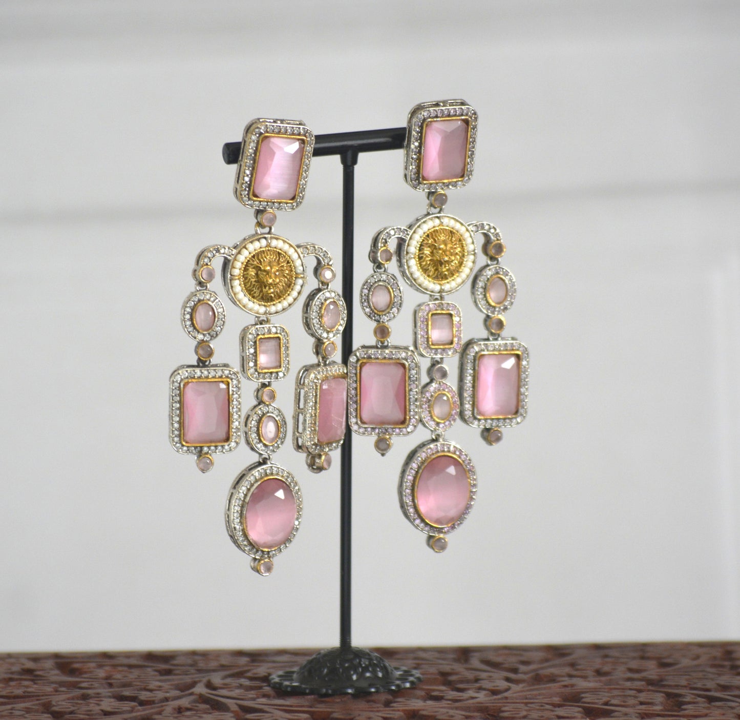 Imperial Multi-Stone Dangle Earrings