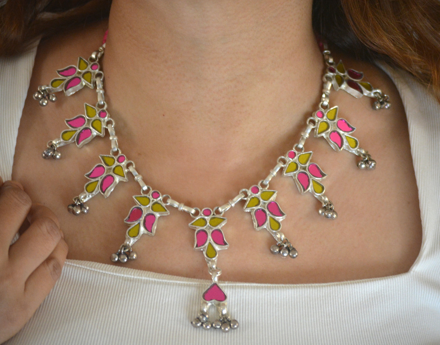 Mridula Glass Necklace