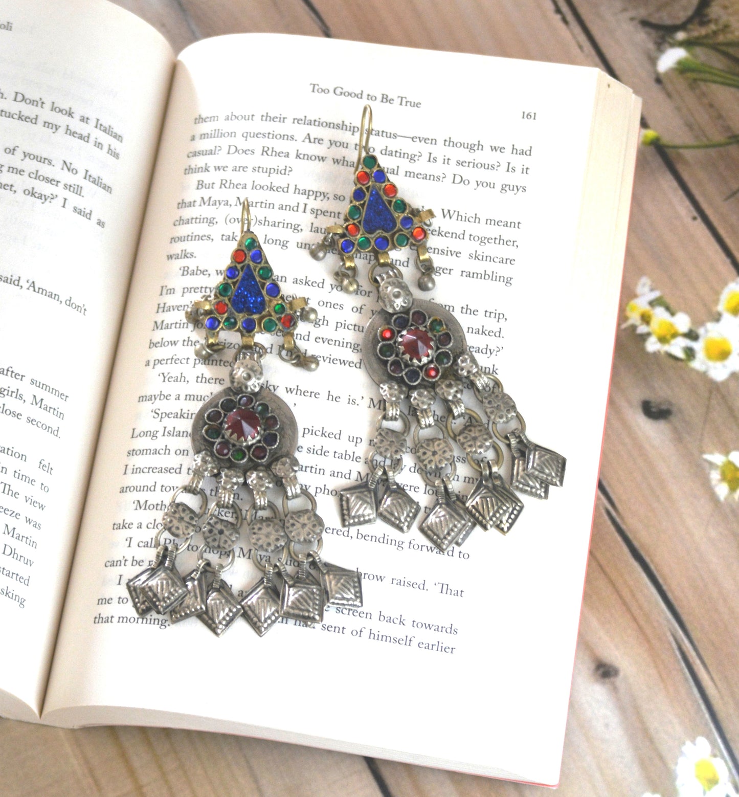 Afghani Vintage Long Earrings