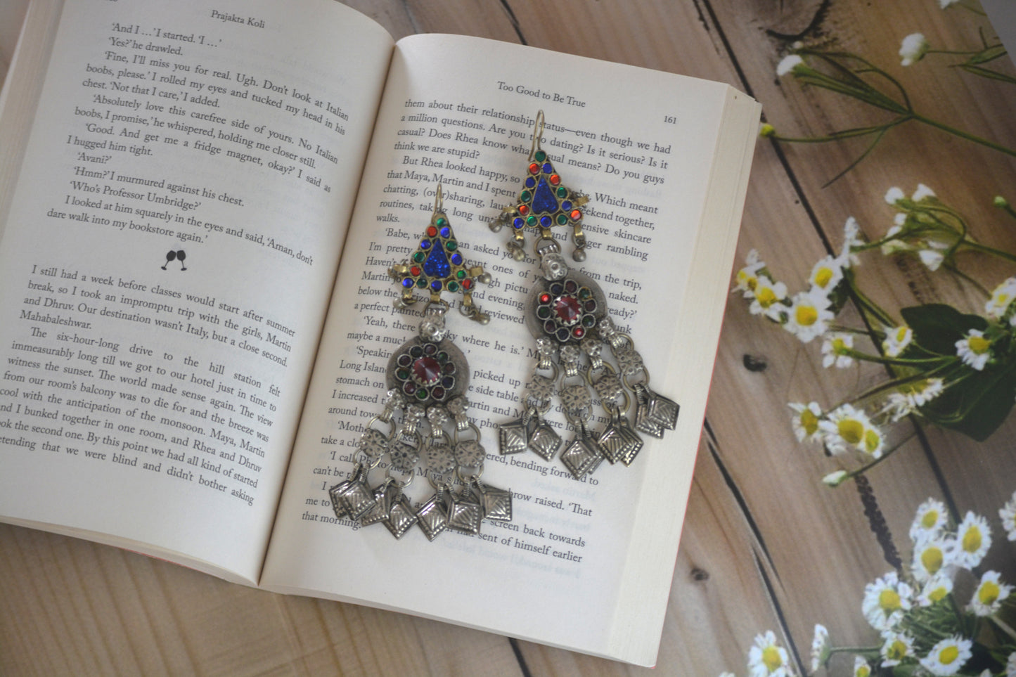 Afghani Vintage Long Earrings