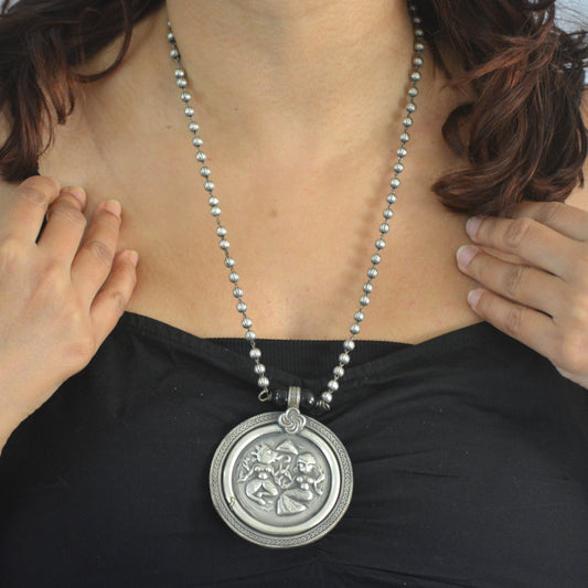 Medha Goddess Pendant Necklace