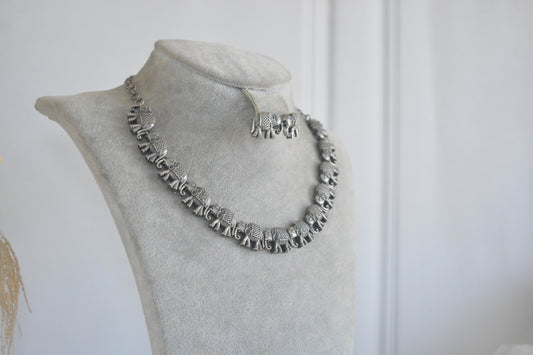 Haathi Necklace Set