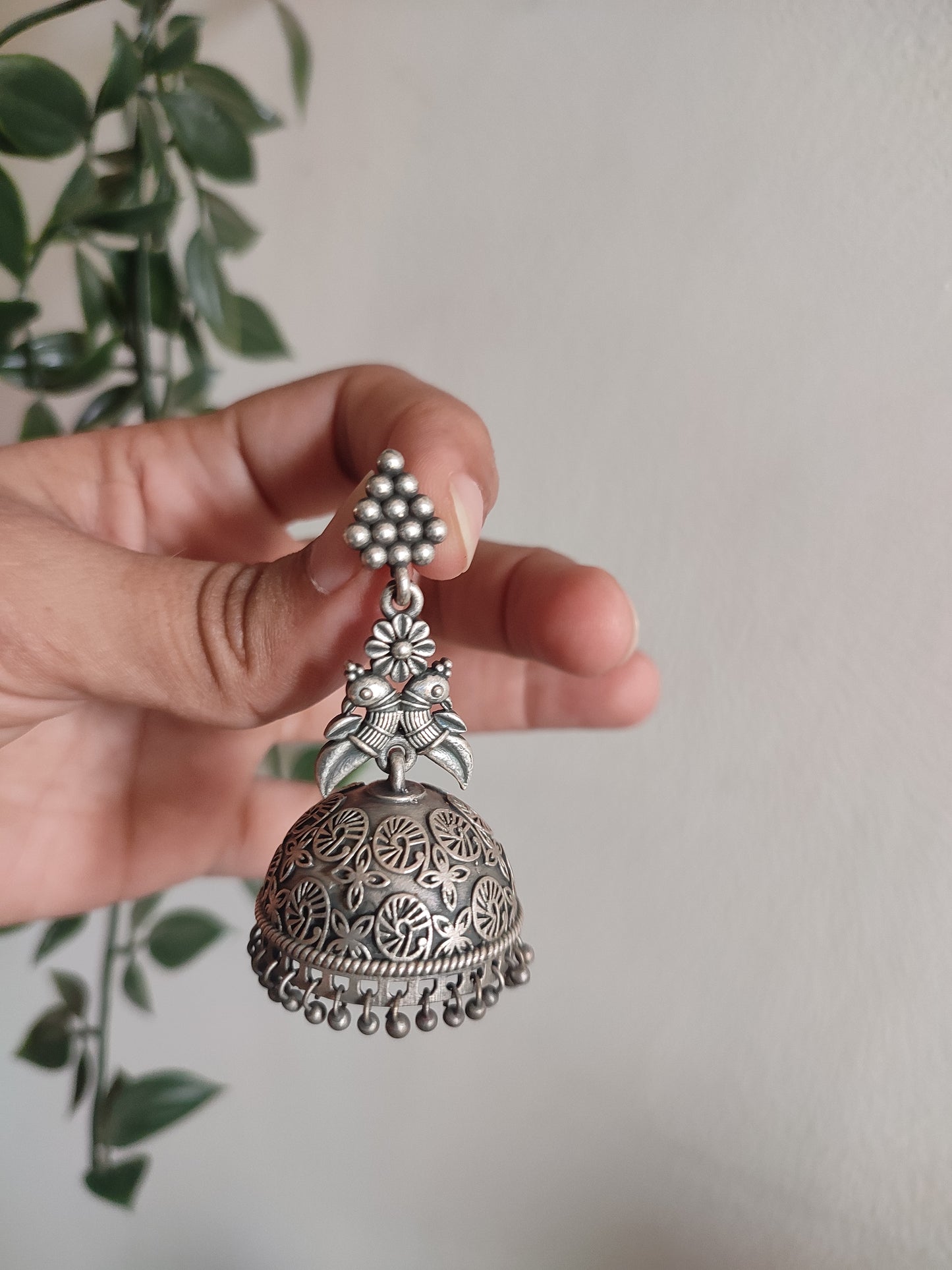 Mor Brass Earrings