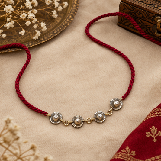 Monamini Afghani choker necklace