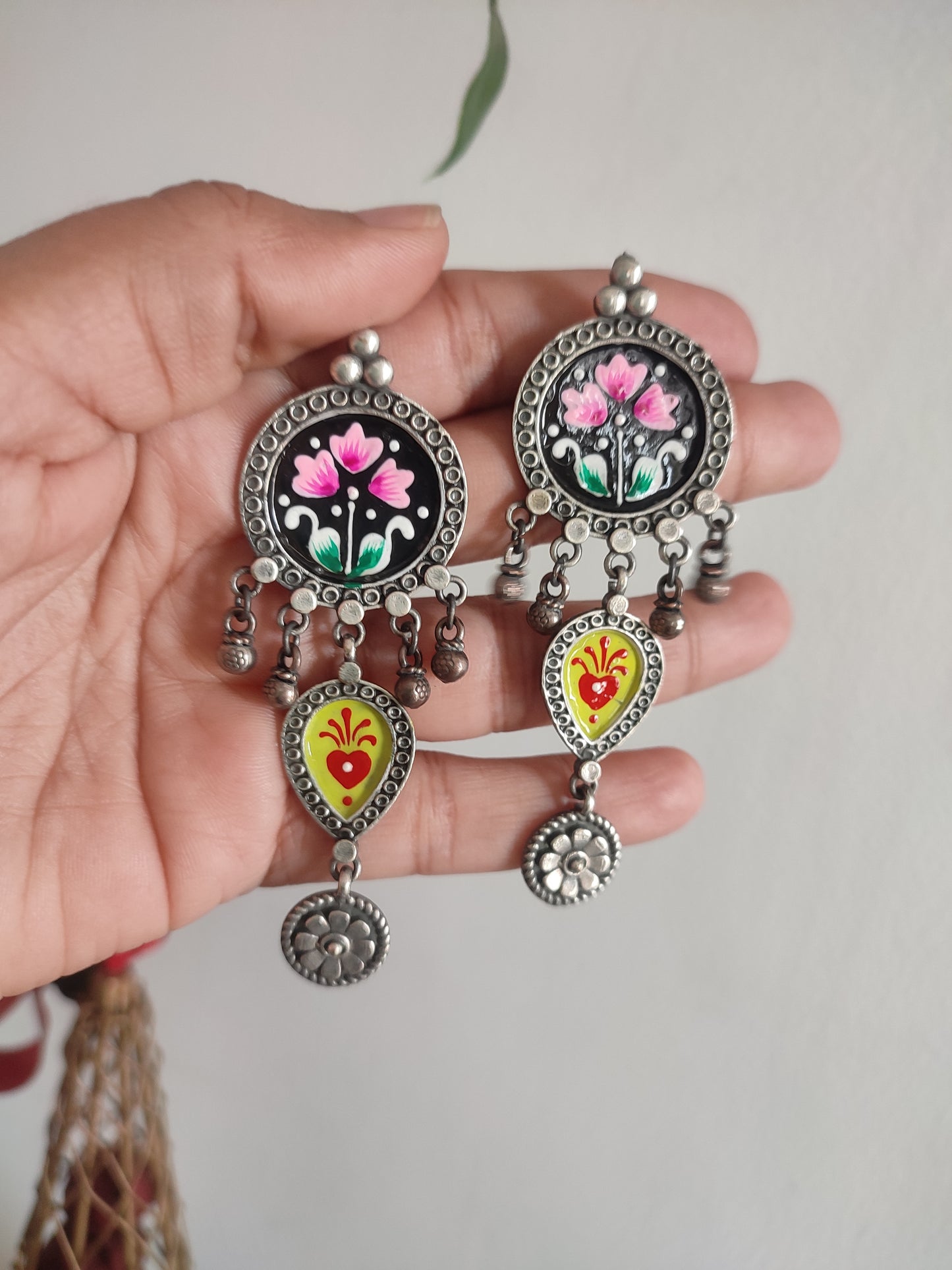Preet Handpainted Earrings