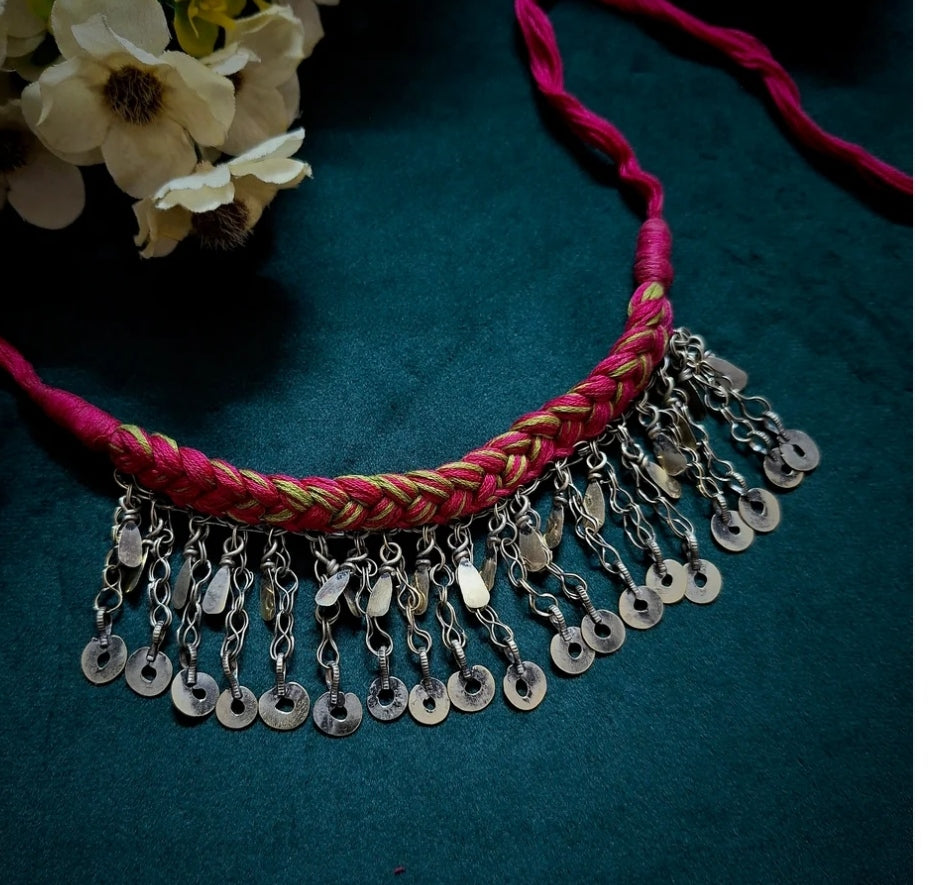 Jhalar Noor Afghani choker Necklace