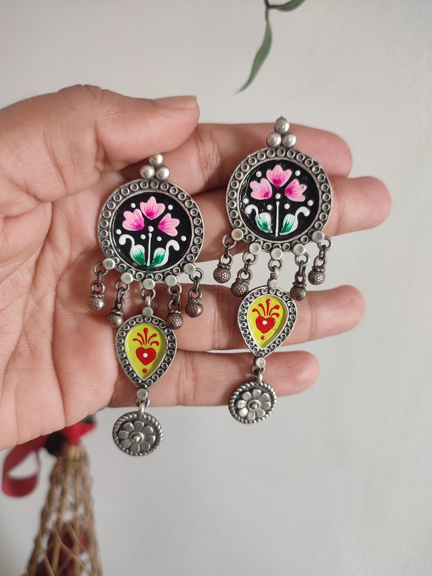 Preet Handpainted Earrings