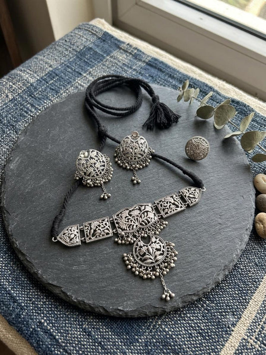 Gaja brass Necklace set