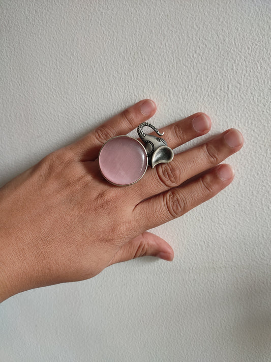 Haathi stone ring