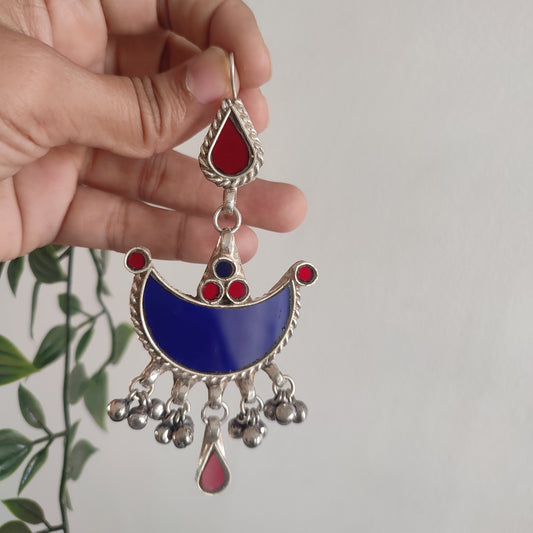 Muhima Glass Earrings Heavy