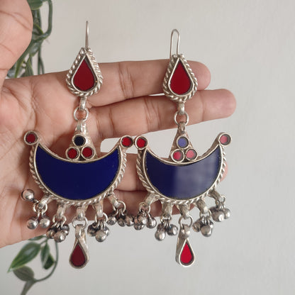 Muhima Glass Earrings Heavy