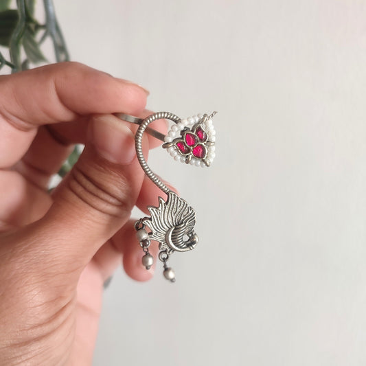 Preeti Stone Earcuff with push back stud