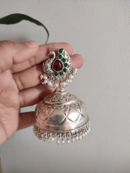 Kaya Big Brass Jhumka