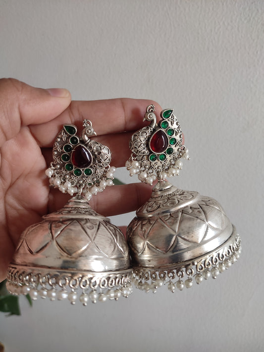 Kaya Big Brass Jhumka