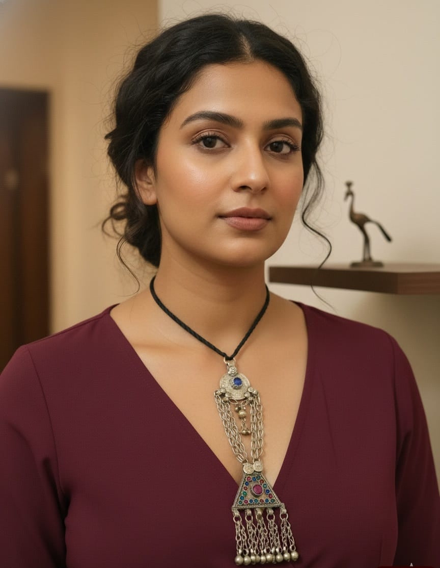 Mahima Afghani Pendant Necklace
