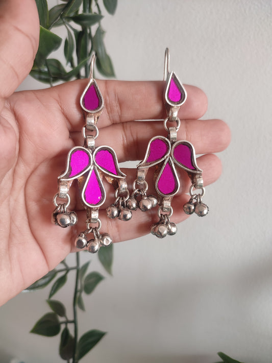 Sarika Glass Earrings