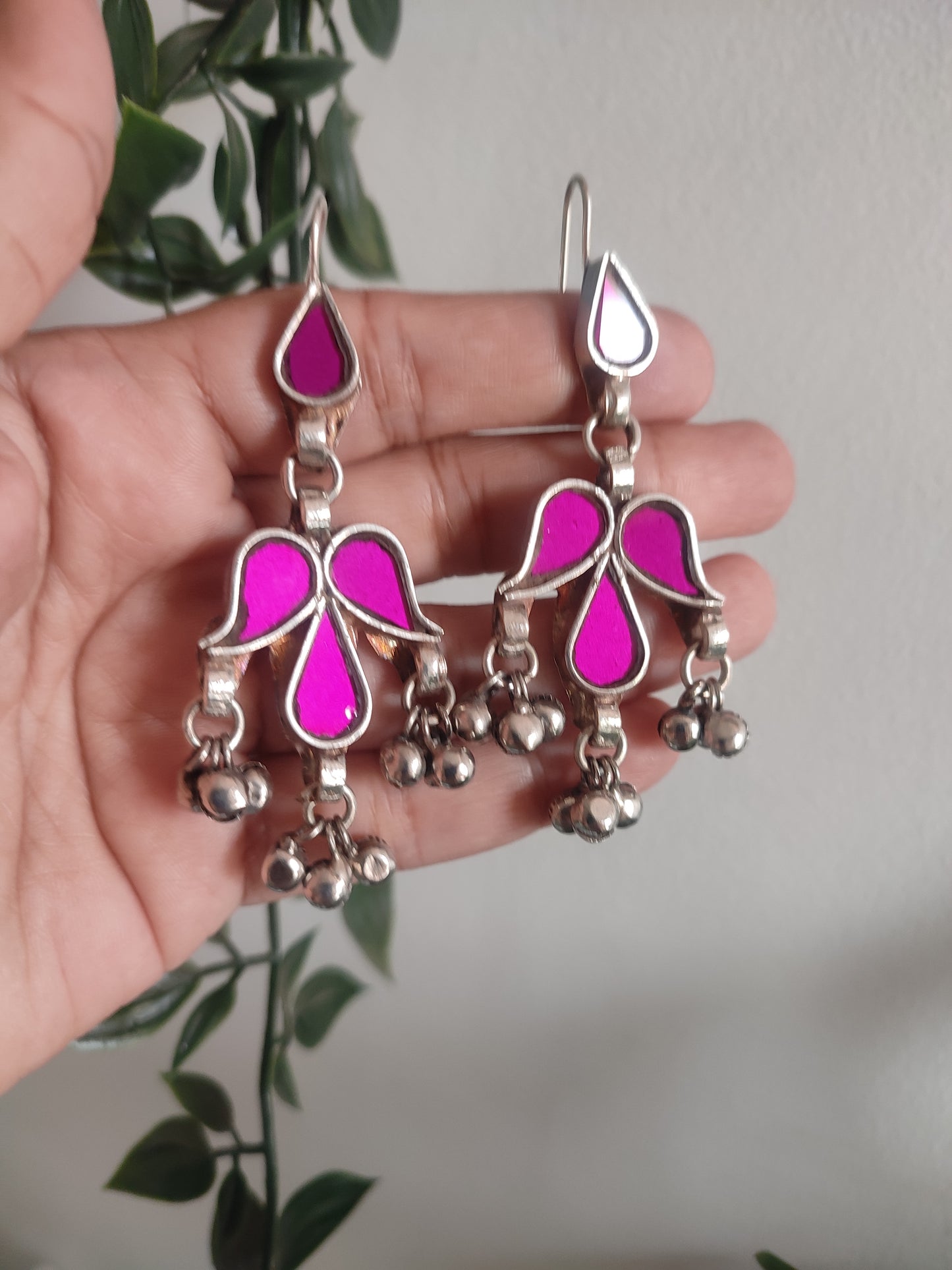 Sarika Glass Earrings