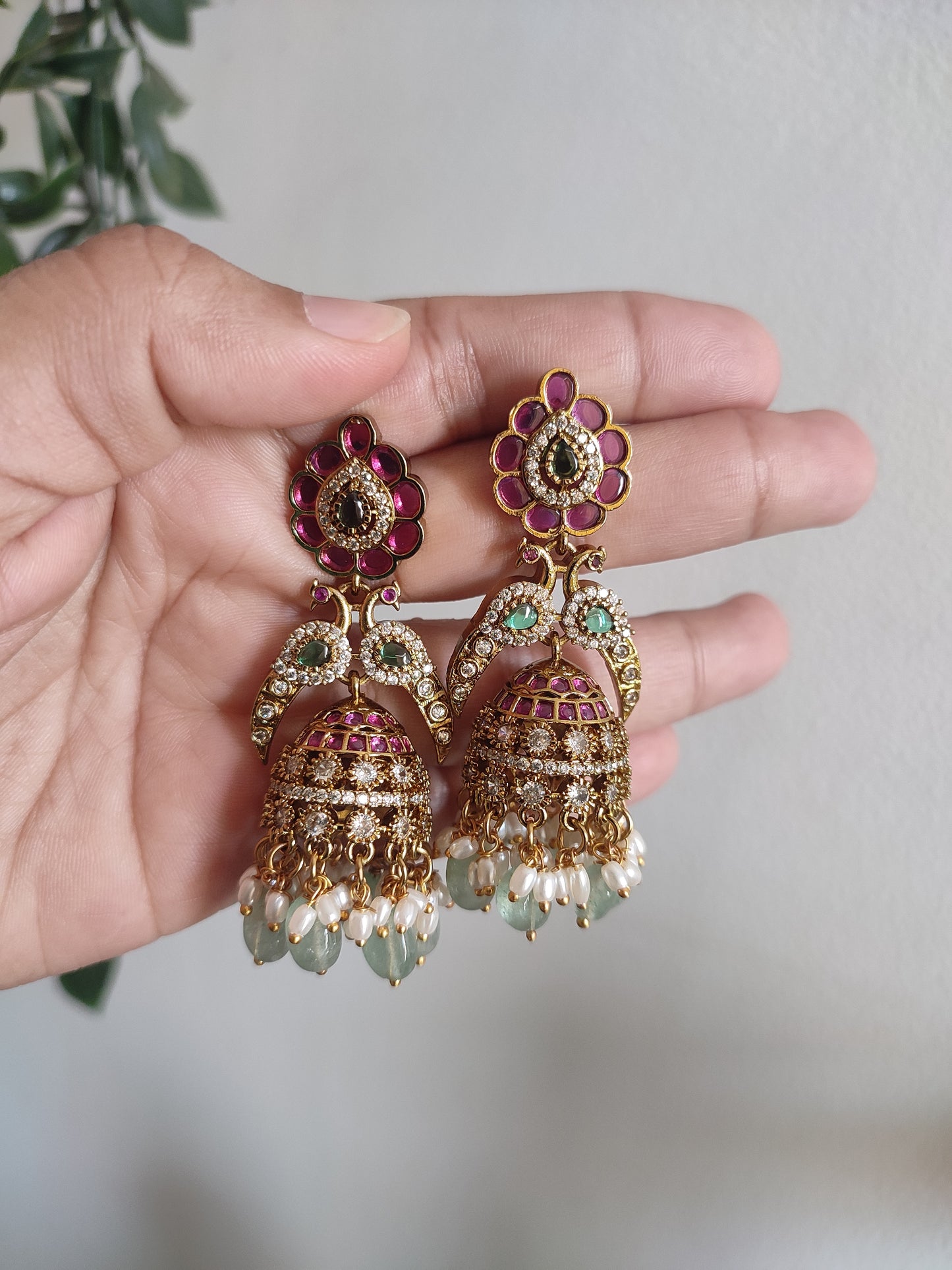 Megha Victorian Earrings