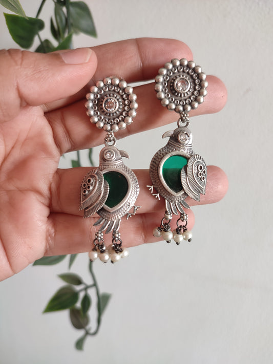 Duna bird stud Earrings