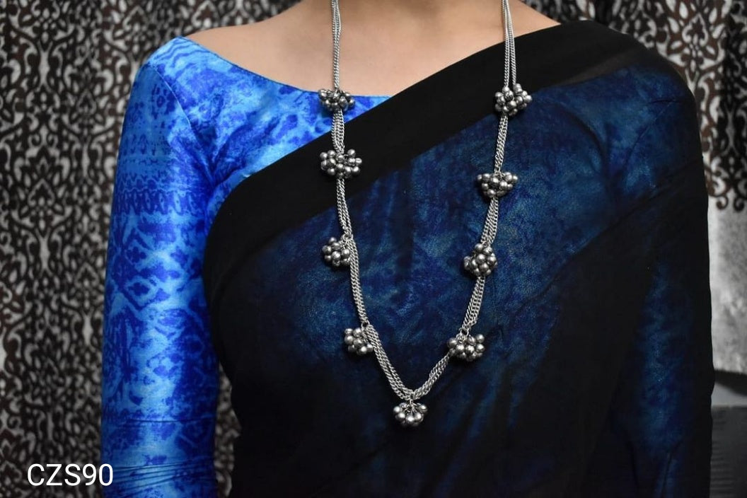 Mina Brass Ghungroo Necklace