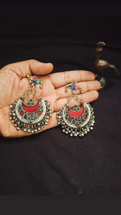 Zeeba Afghani Big Chandbali