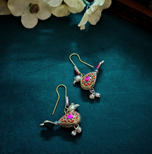Chidiya Afghani lightweight hook Earrigs