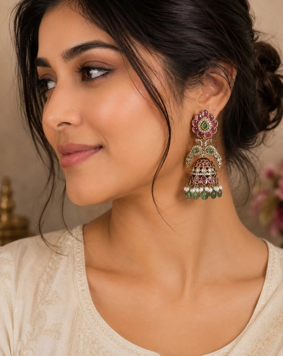 Megha Victorian Earrings