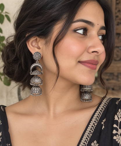 Neha Brass Stud Jhumka