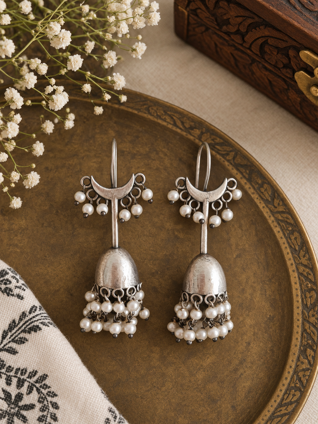 Jhilmil Brass Jhumki