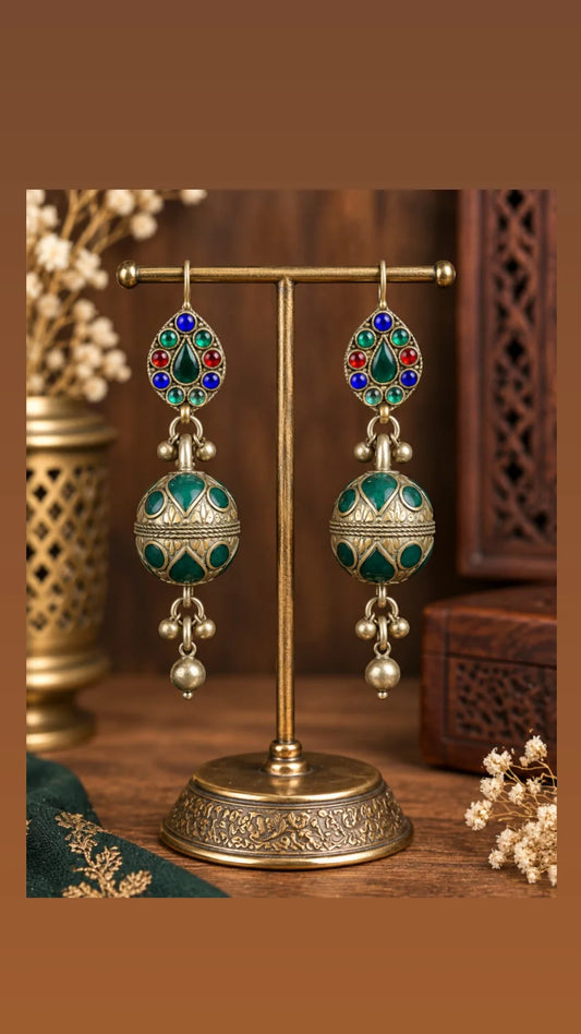 Mehnoor Afghani Earrings
