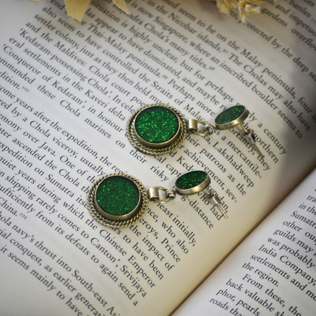 Namar Afghani Lightweight Stud Earrings