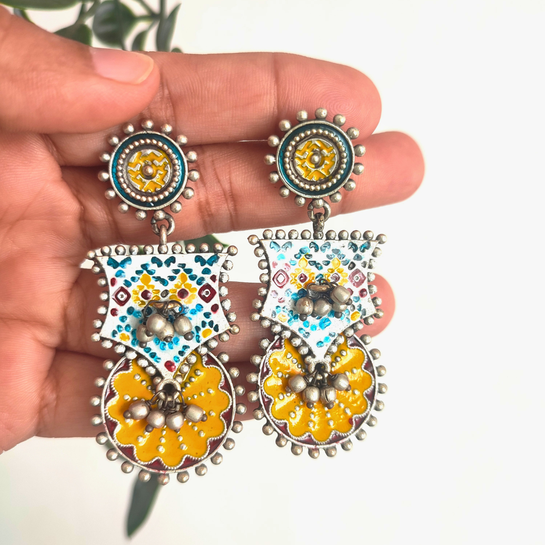Shreya Handpainted Earrings
