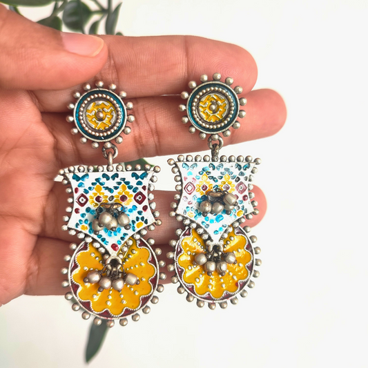 Shreya Handpainted Earrings