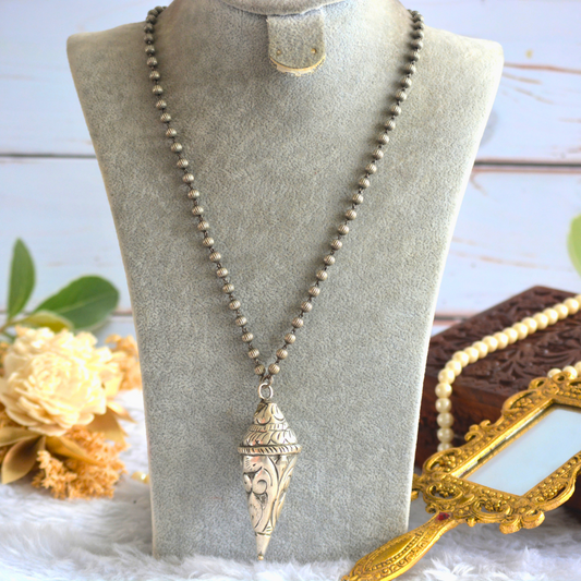 Chitai Cone shaped Chain Pendant
